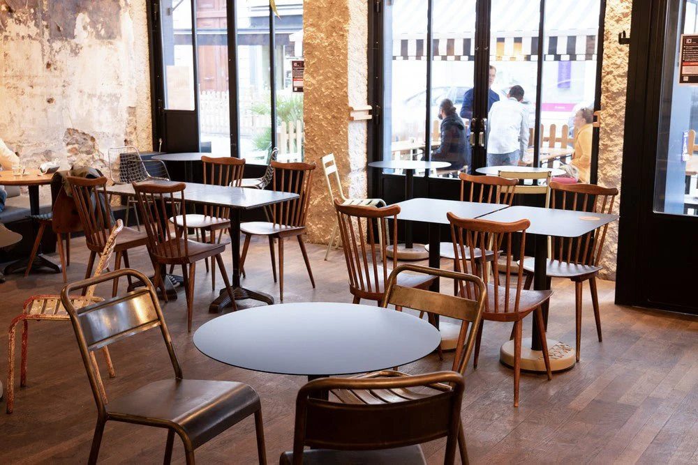 Donut Rectangular Bistro Table by Lyon Beton - Image 26