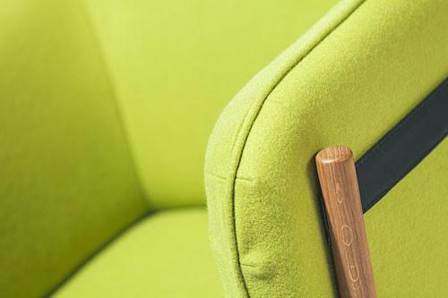Dowel Bentwood Lounge Chair by Ton - Image 14