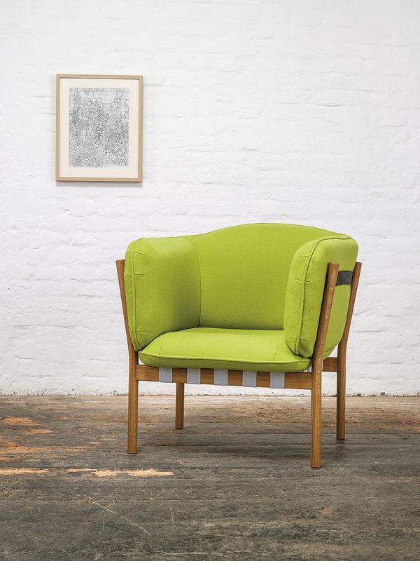 Dowel Bentwood Lounge Chair by Ton - Image 16