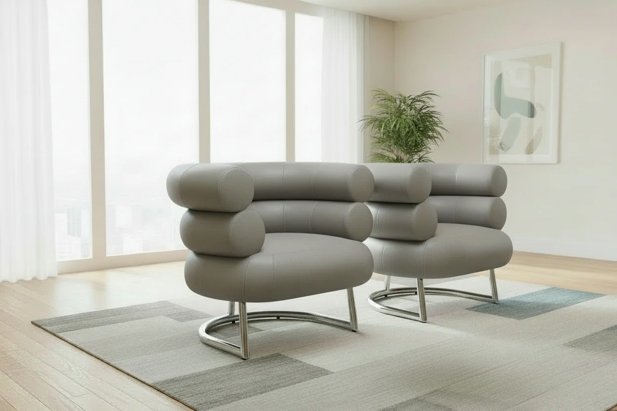 Eileen Gray Bibendum Chair - Image 5