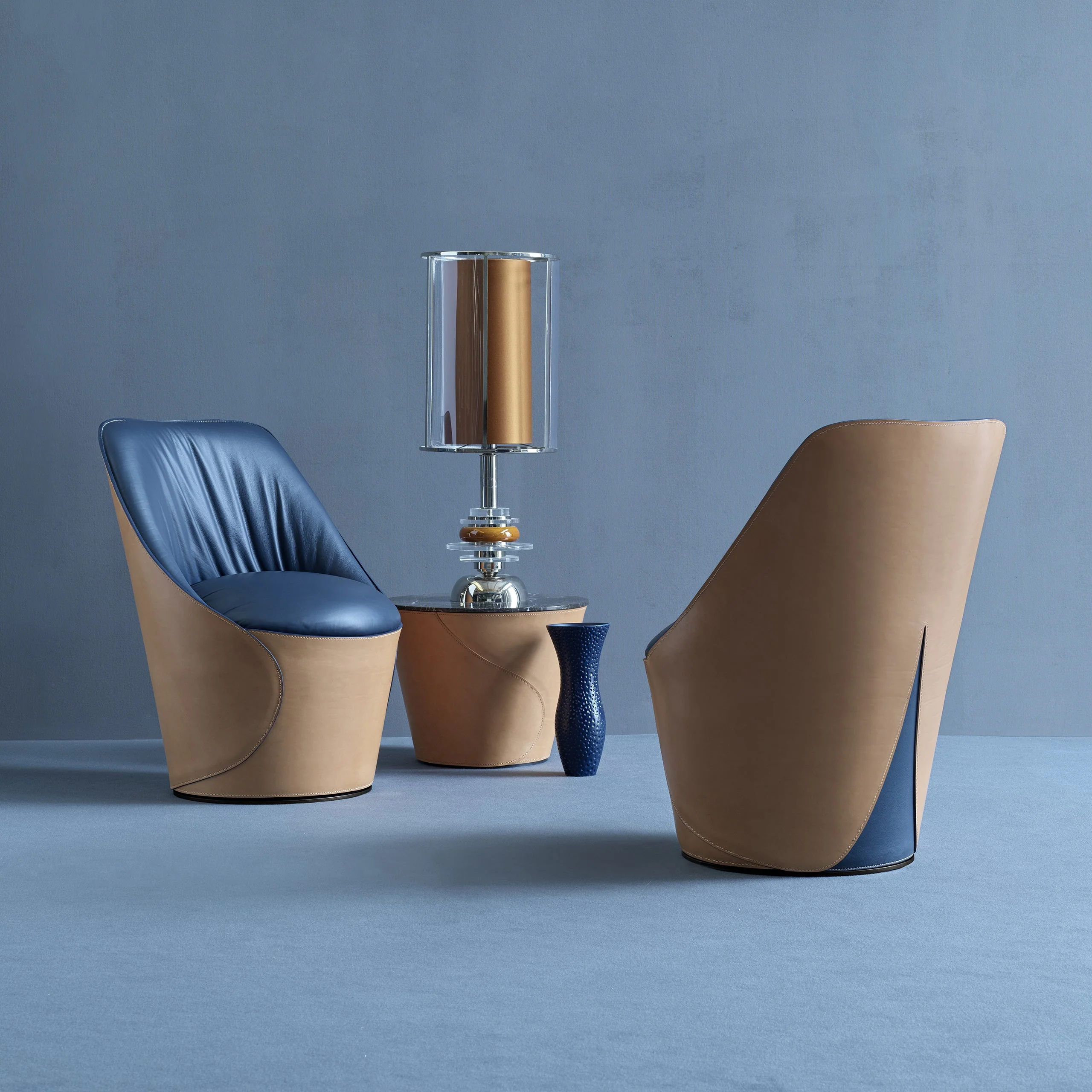 Electa Lounge Armchair by Fasem - Image 17