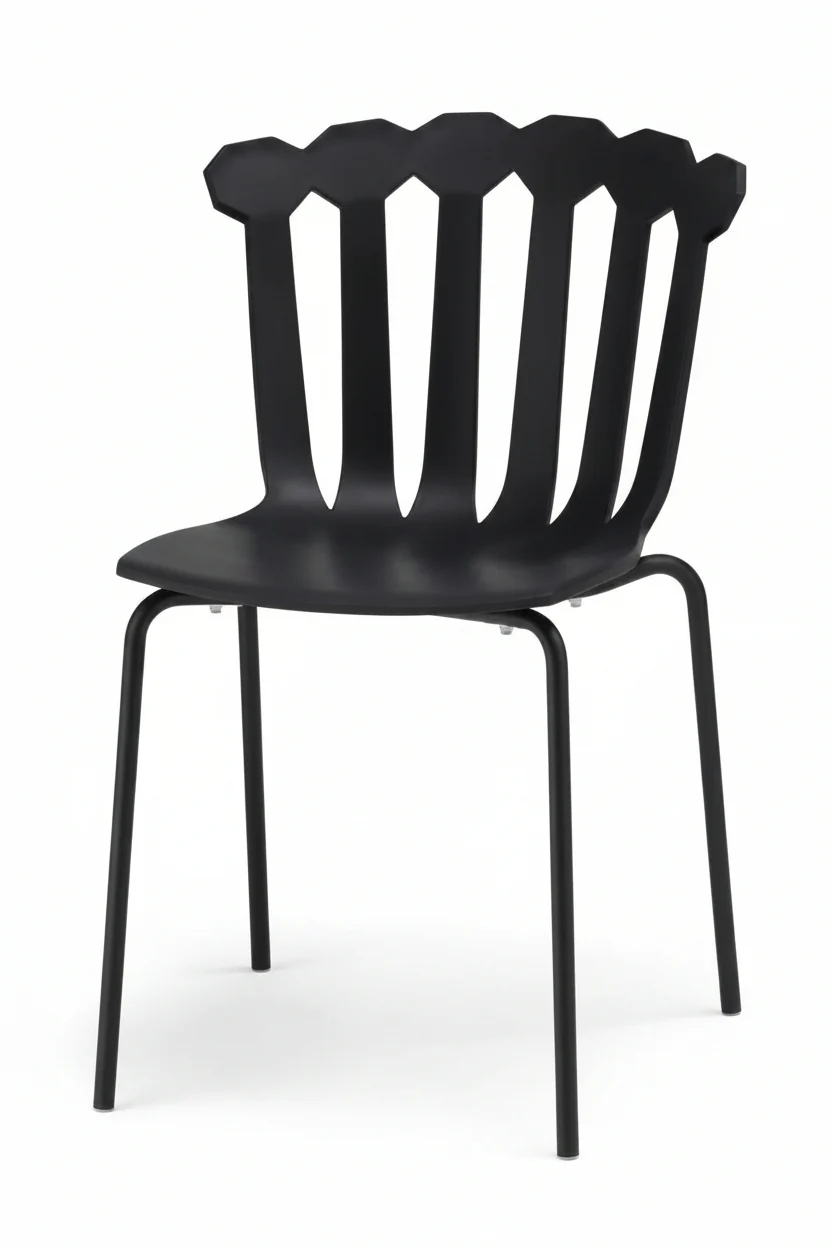 Esmeralda Stackable Side Chair by Green