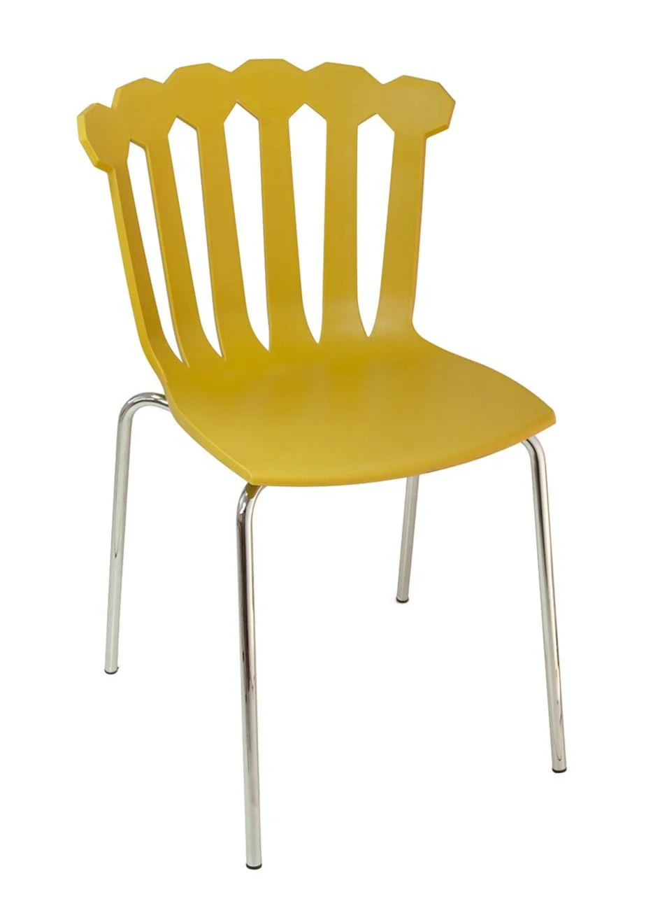 Esmeralda Stackable Side Chair by Green - Image 2