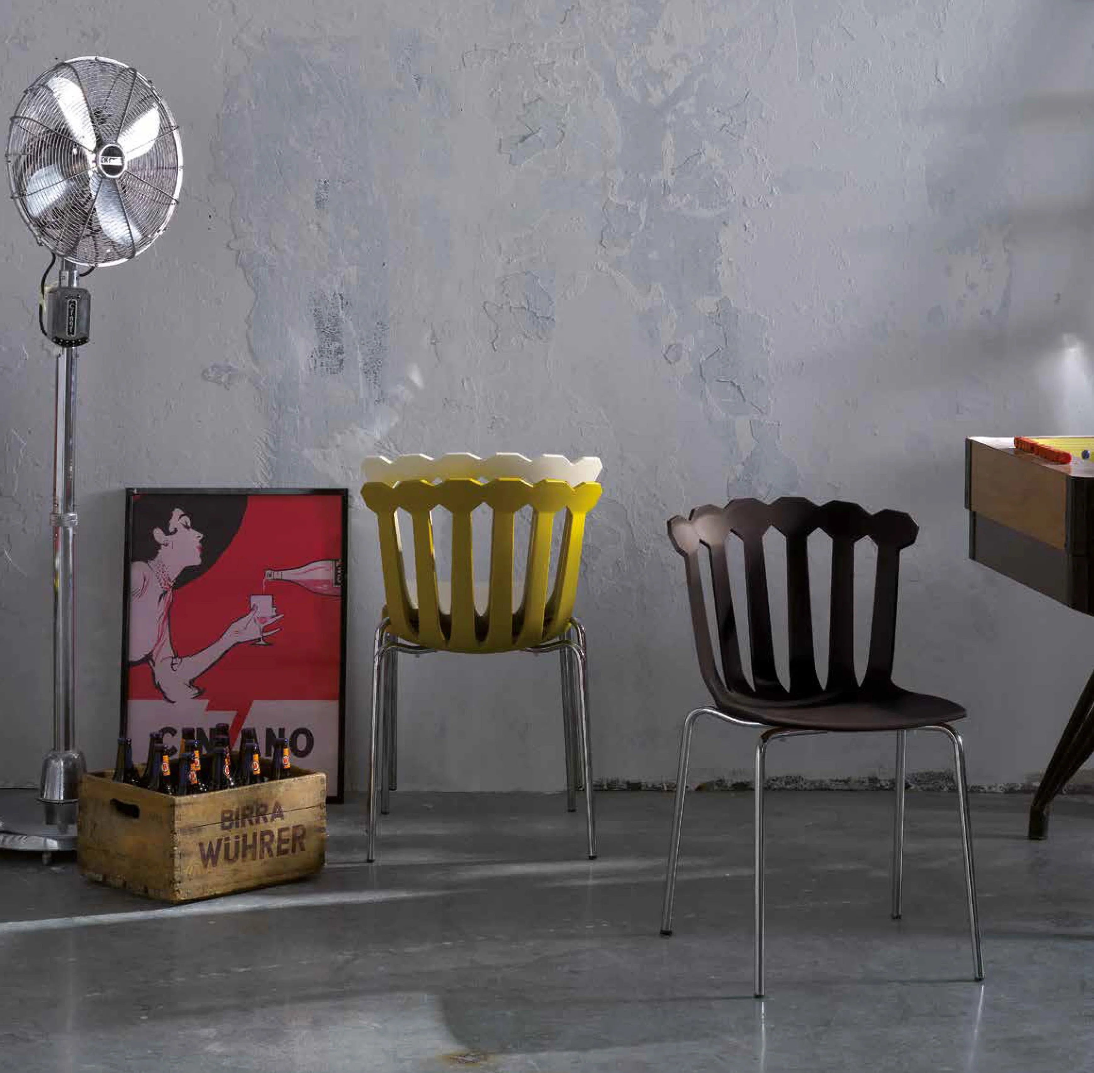Esmeralda Stackable Side Chair by Green - Image 5