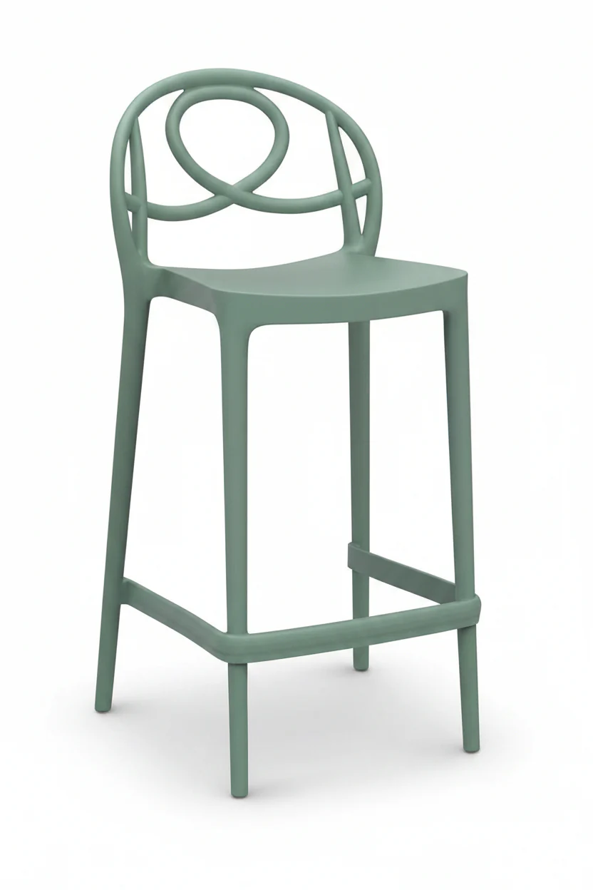Etoile Stackable Stool by Green