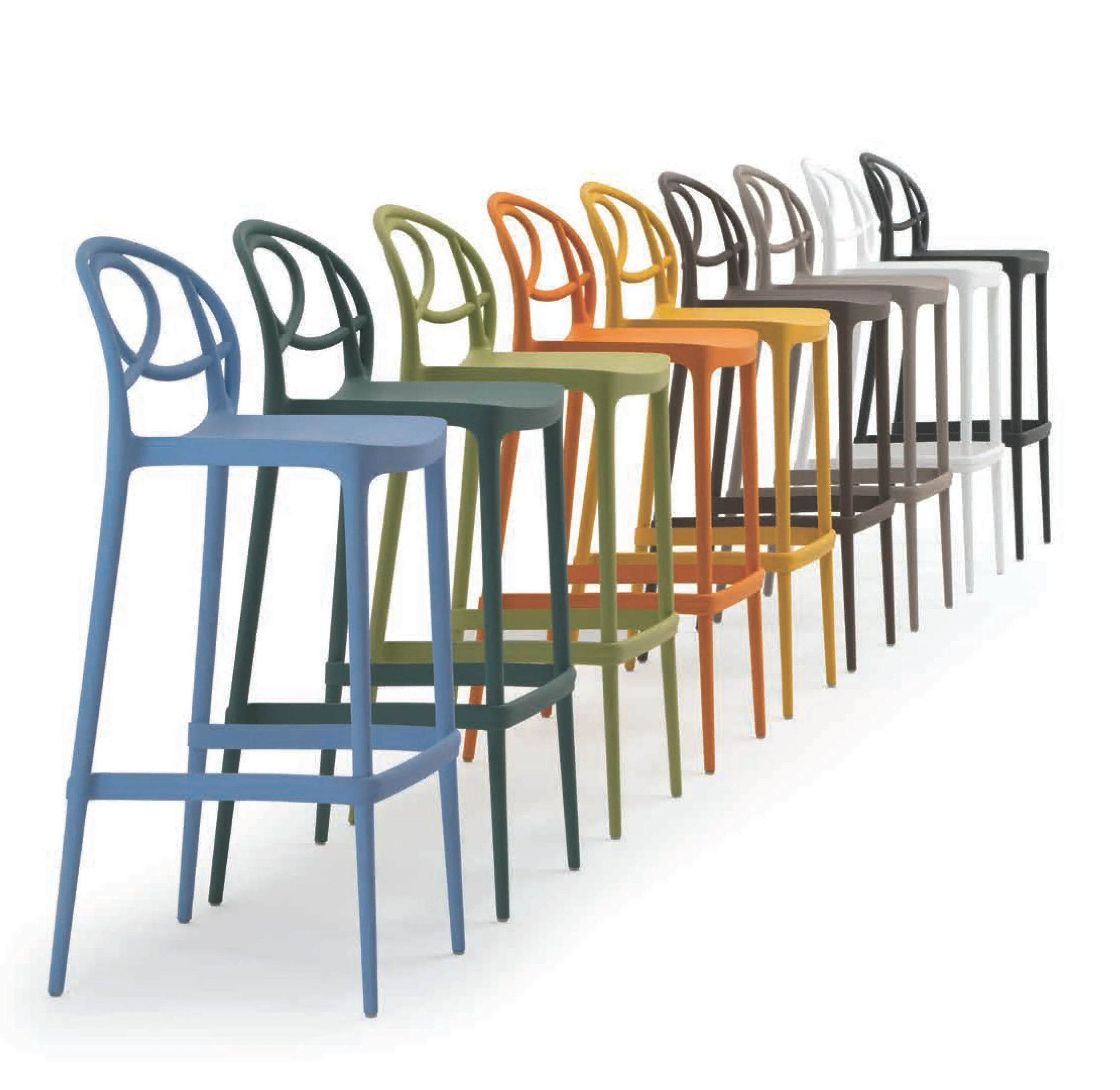 Etoile Stackable Stool by Green - Image 6