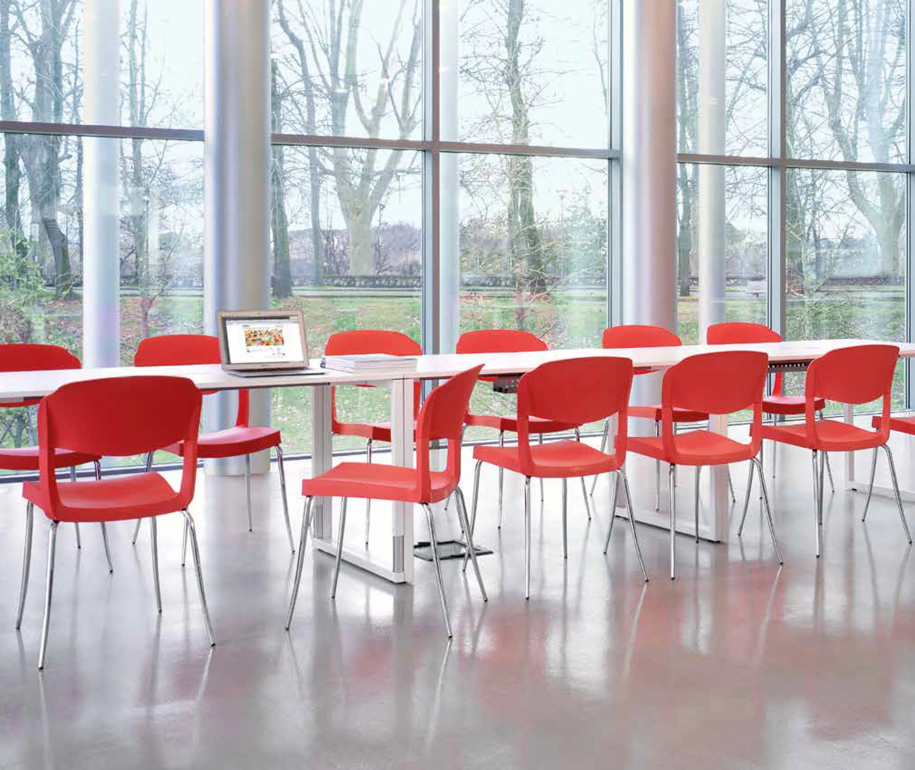 Evo Strass Stackable Chair by Green - Image 3