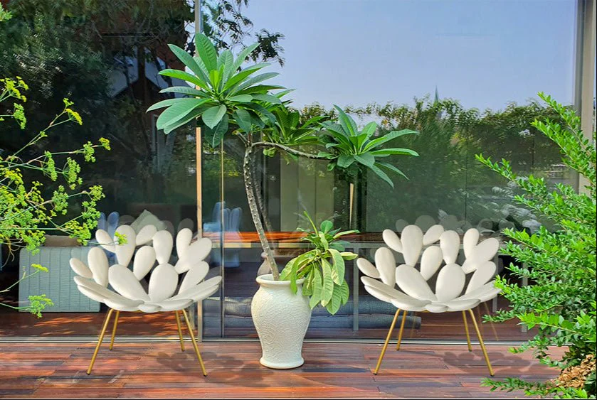 Filicudi Armchair Brass by Qeeboo - Image 17