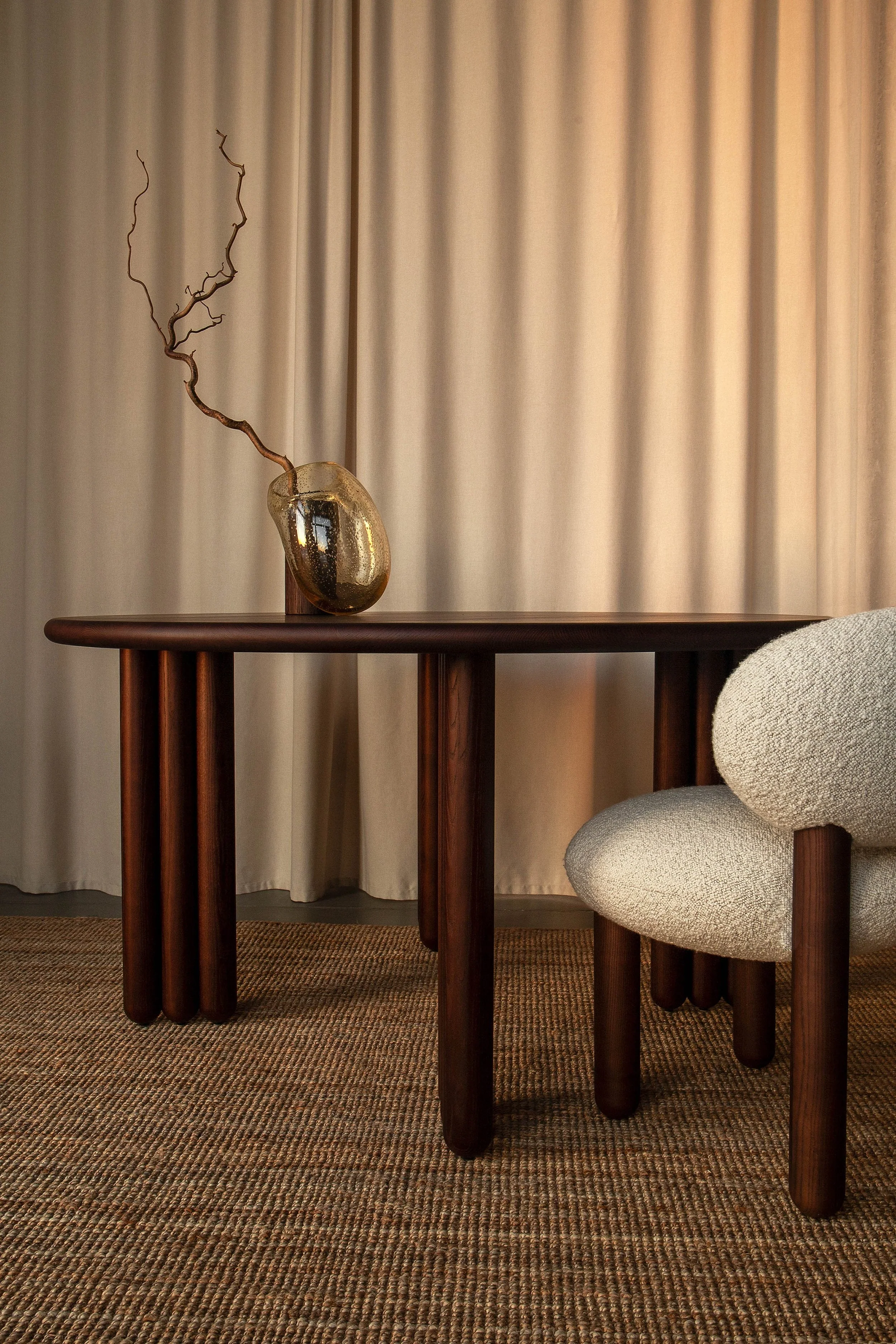 Flock Dining Table Round by Noom - Image 7
