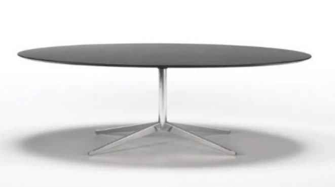 Florence Knoll 92" x 48" Oval Table Desk