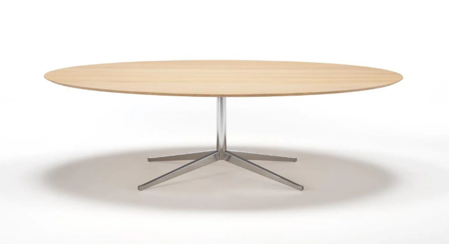 Florence Knoll 96 x 54" Oval Table Desk
