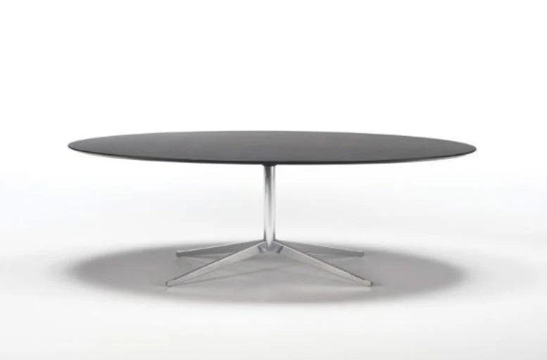 Florence Knoll 96 x 54" Oval Table Desk - Image 2