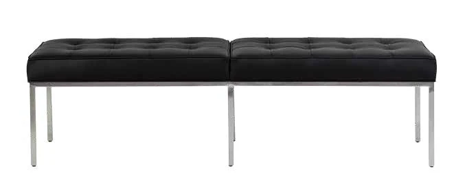 Florence Knoll Three Seat Bench