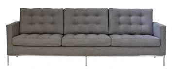 Florence Knoll Three Seat Sofa - Image 3