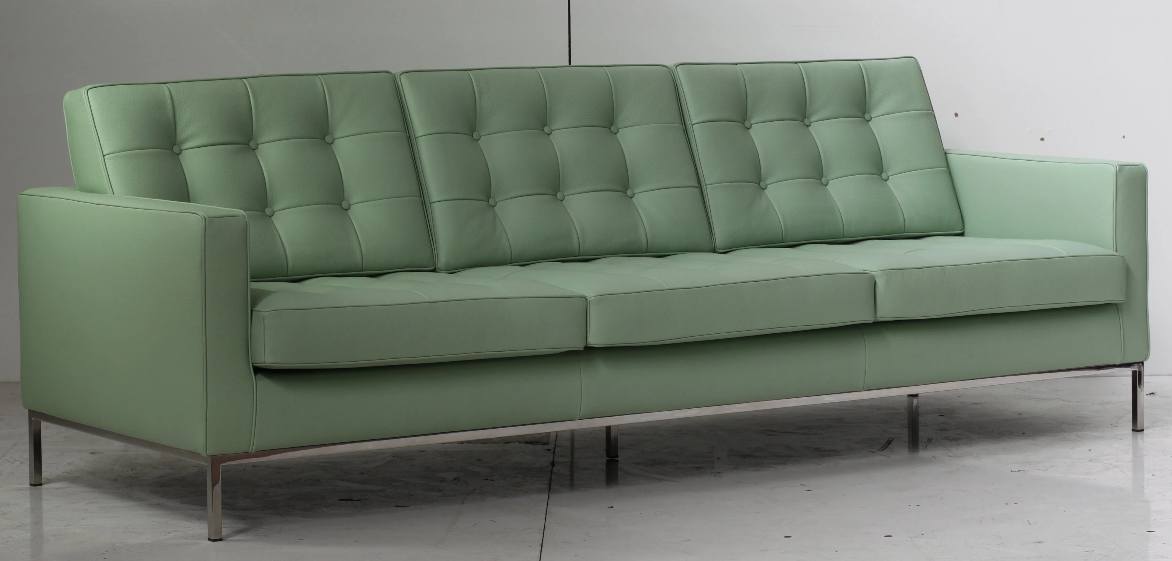 Florence Knoll Three Seat Sofa - Image 9