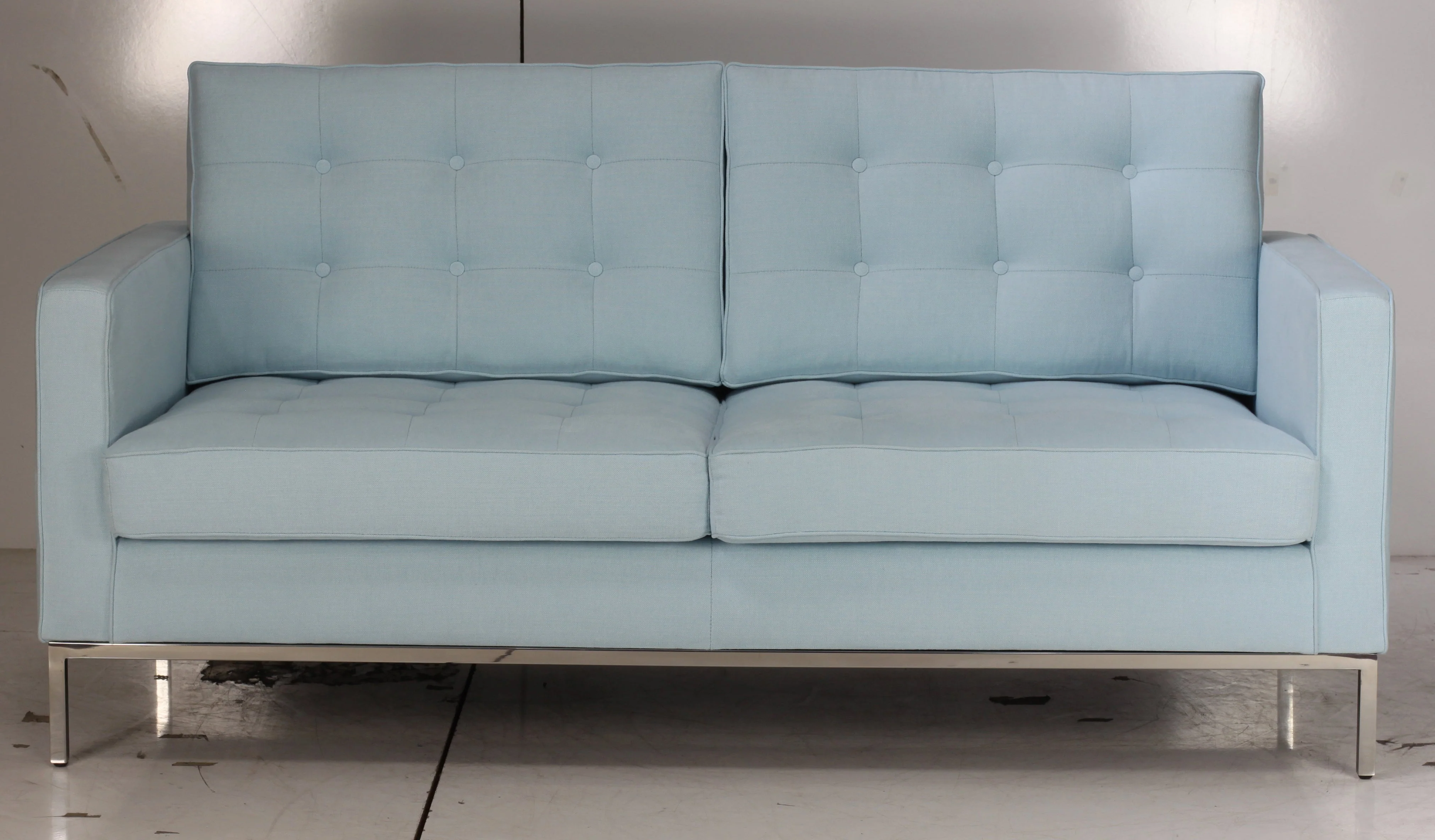 Florence Knoll Two Seat Sofa / Loveseat - Image 12
