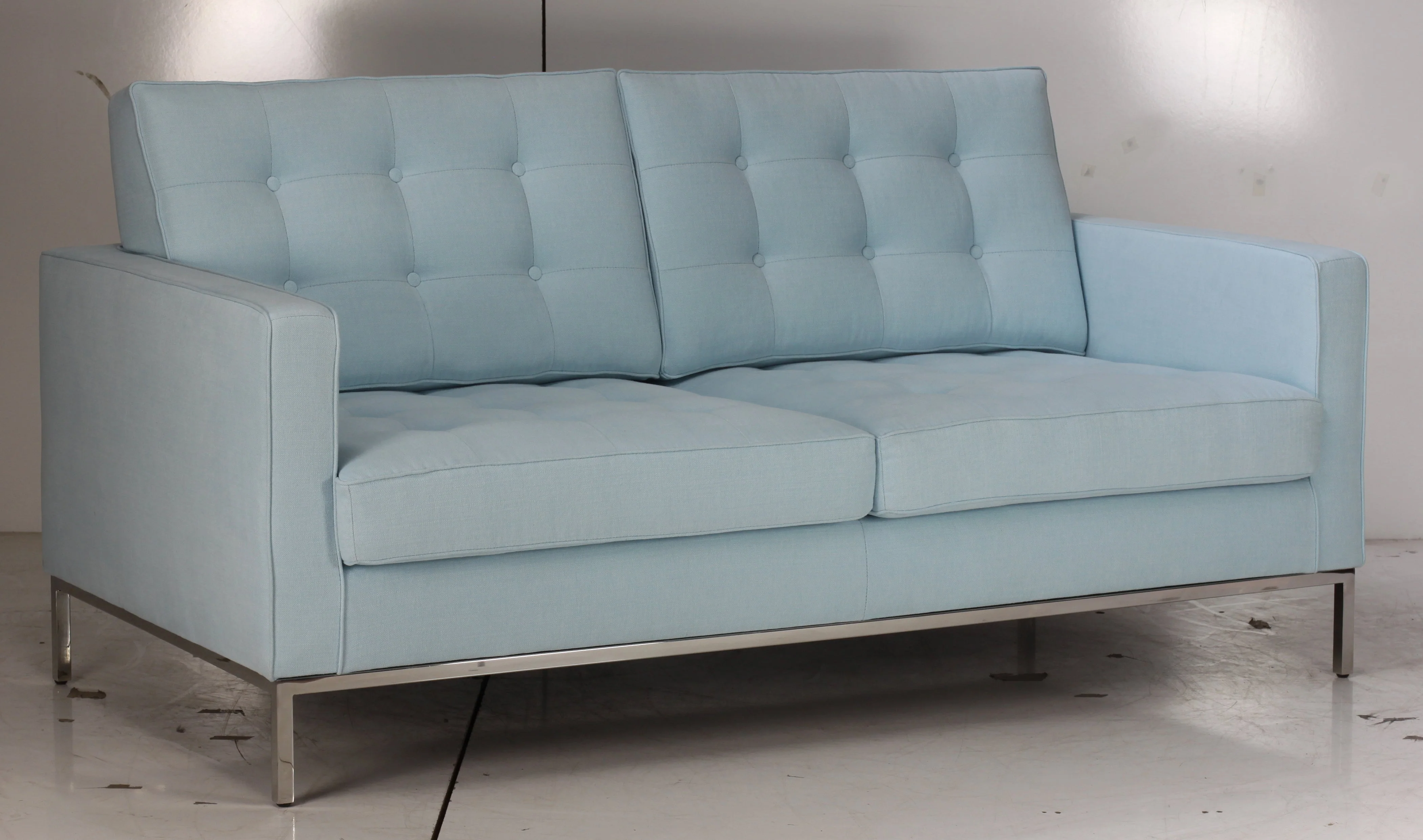 Florence Knoll Two Seat Sofa / Loveseat - Image 13