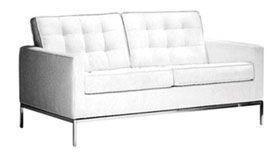 Florence Knoll Two Seat Sofa / Loveseat - Image 2