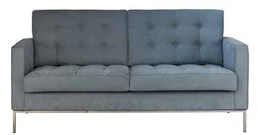 Florence Knoll Two Seat Sofa / Loveseat - Image 3
