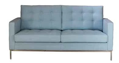 Florence Knoll Two Seat Sofa / Loveseat - Image 4