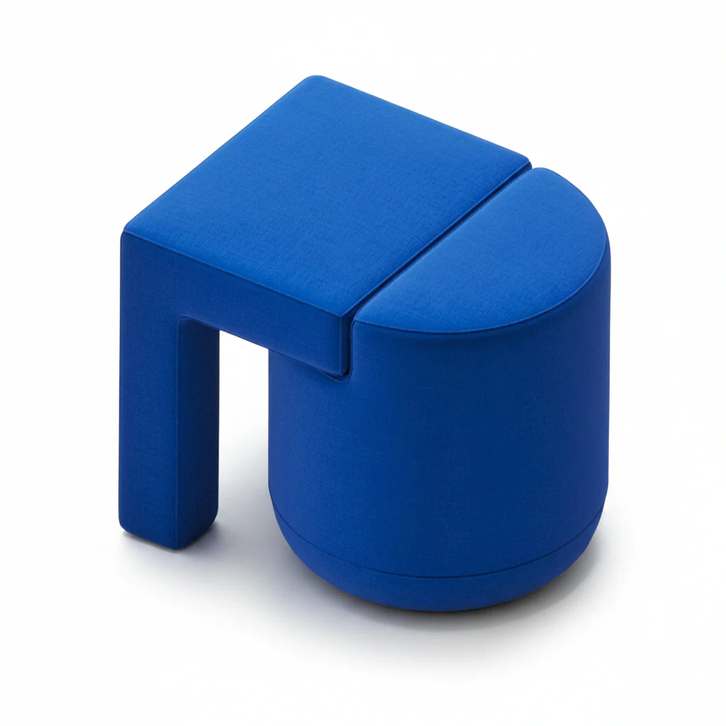 Fossil Pouf by Oitoproducts
