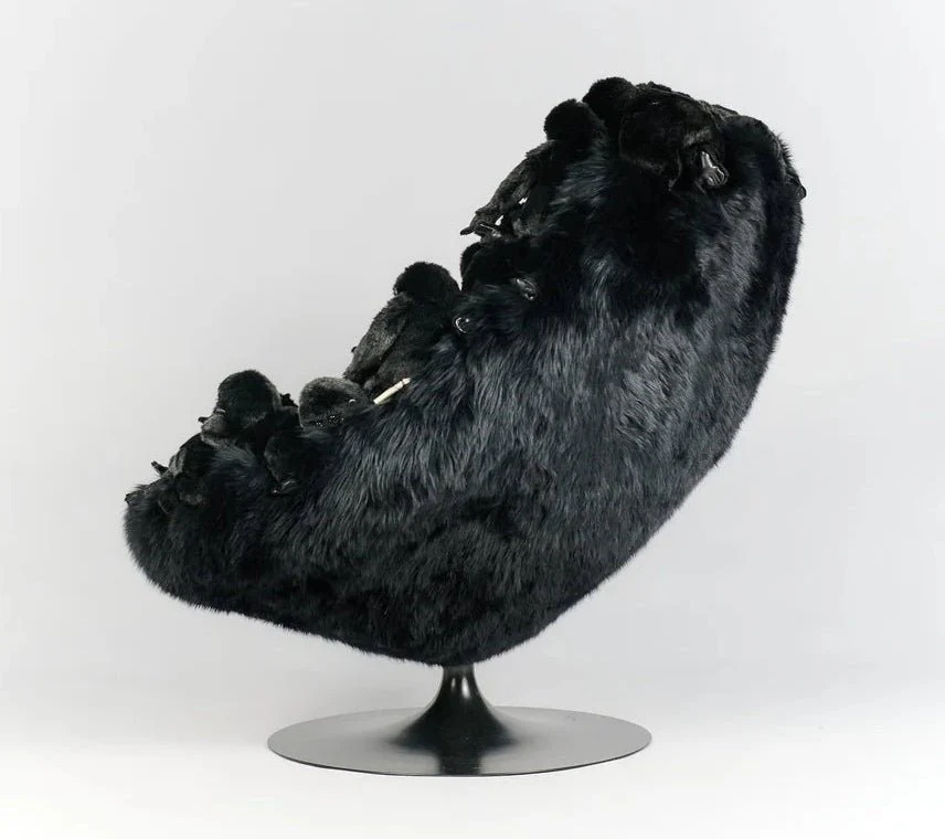 Gare au Gorillas Lounge Chair by AP Collection - Image 4