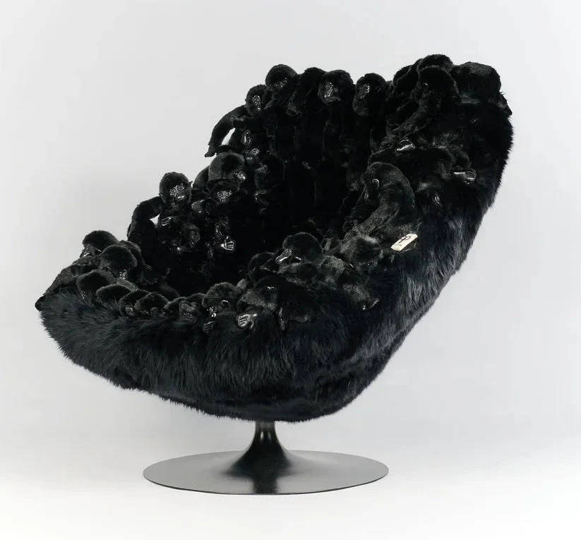 Gare au Gorillas Lounge Chair by AP Collection - Image 5