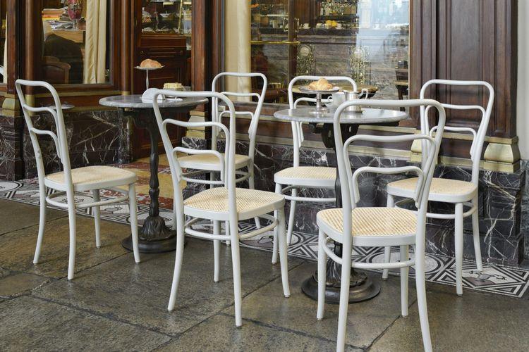 Gebruder Thonet Vienna 144 Bentwood Chair (Cane) by GTV - Image 5