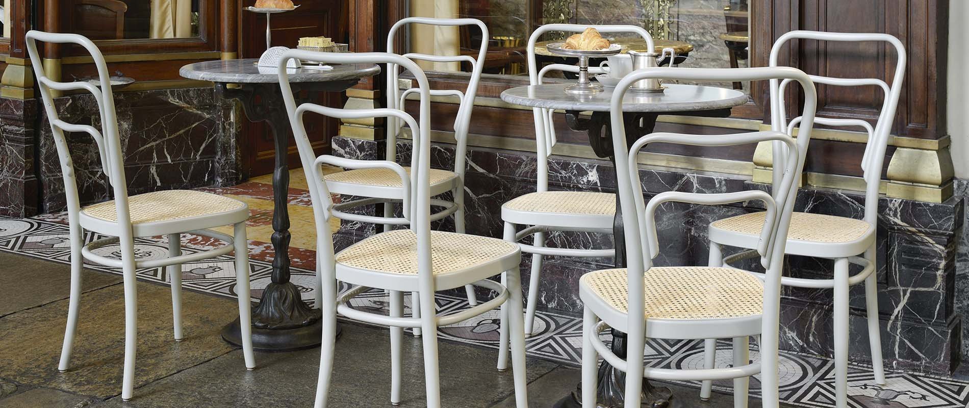 Gebruder Thonet Vienna 144 Bentwood Chair (Cane) by GTV - Image 6