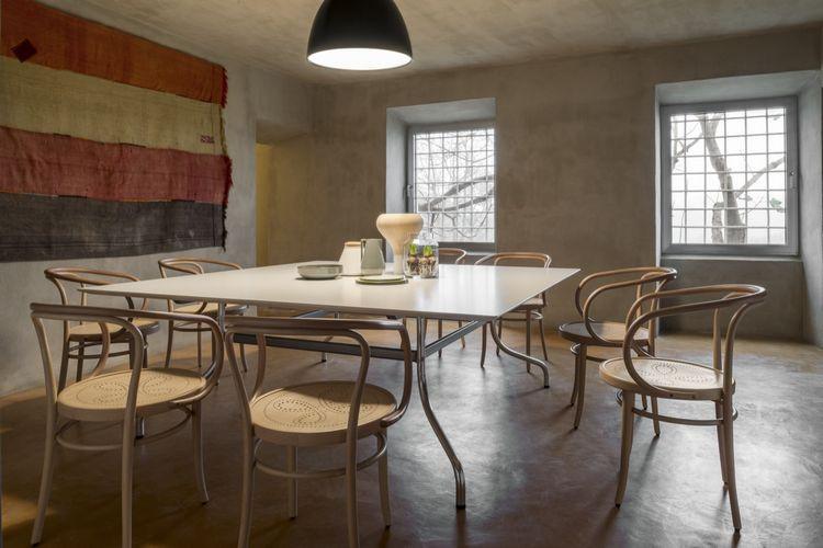 Gebruder Thonet Wiener Stuhl Bentwood Armchair with Perforated Veneer Seat by GTV - Image 3