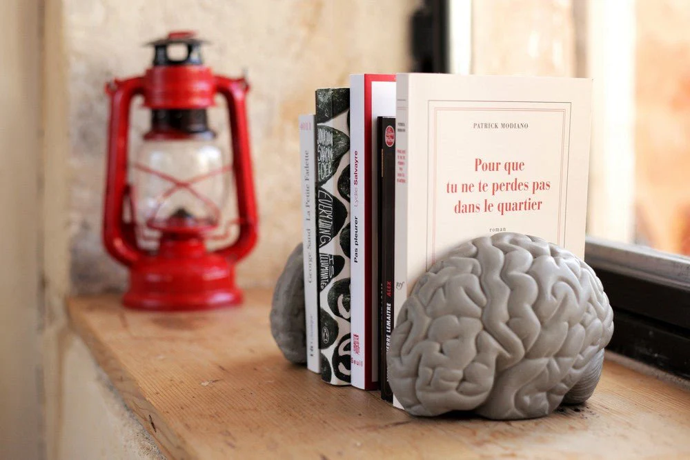 Gray Matters Bookends by Lyon Beton - Image 10