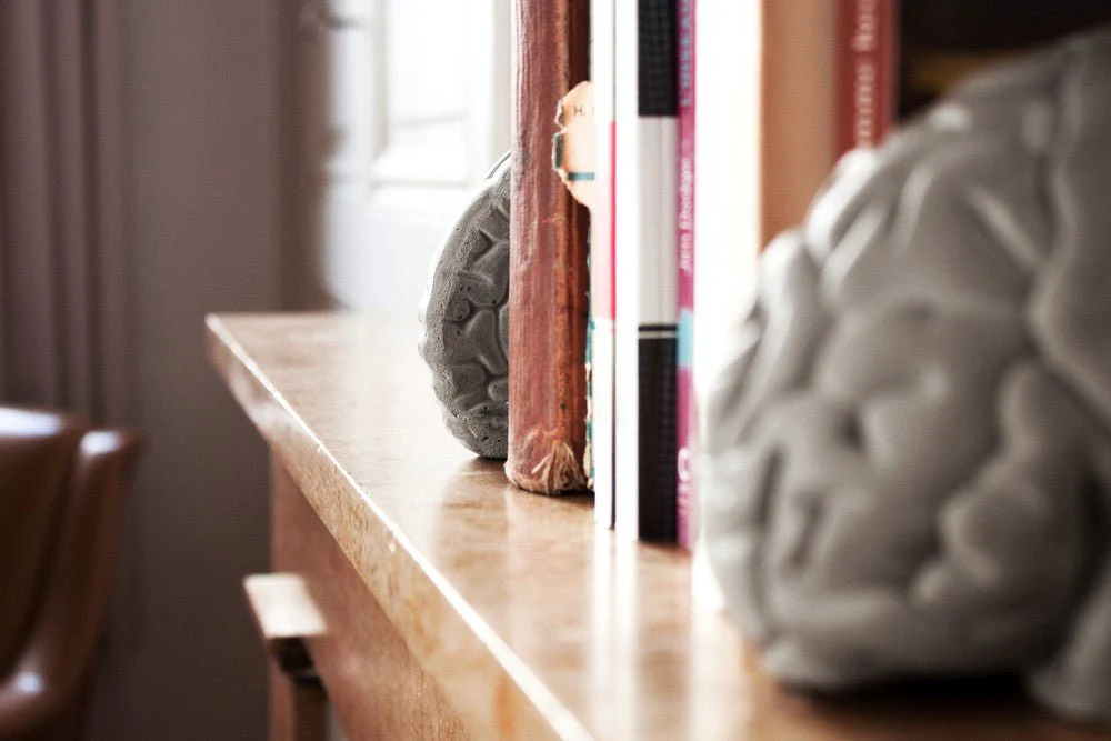 Gray Matters Bookends by Lyon Beton - Image 8