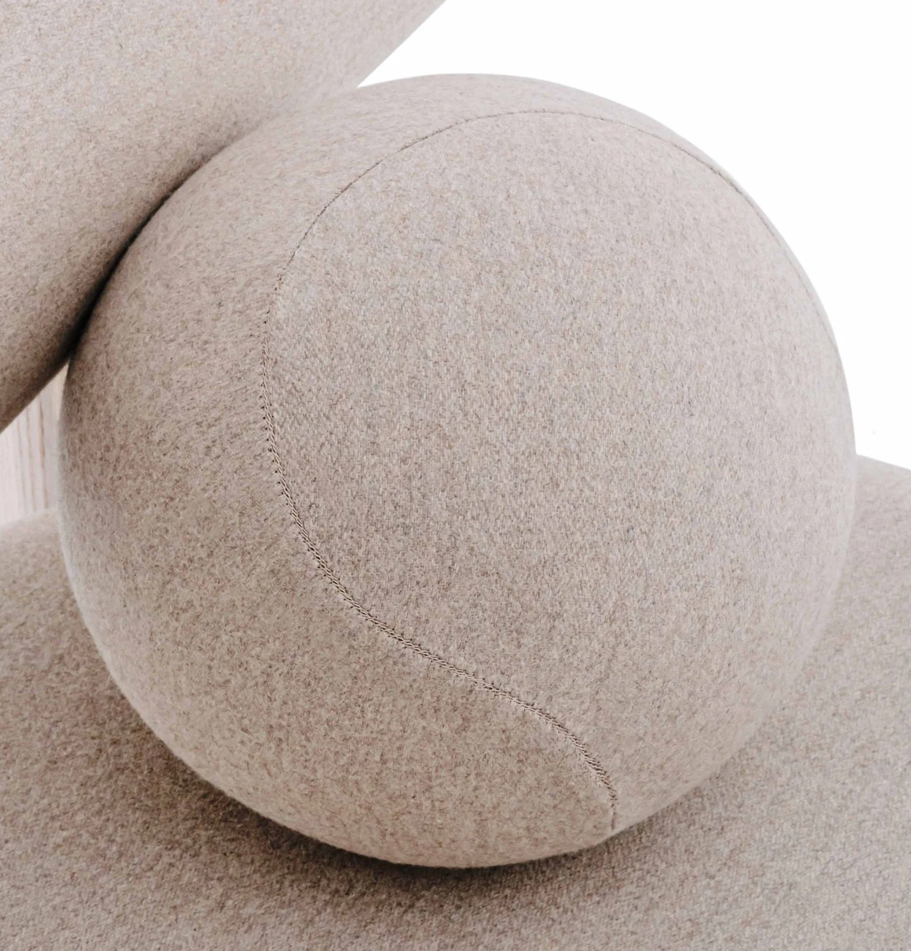 Gropius Small Round Cushion by Noom