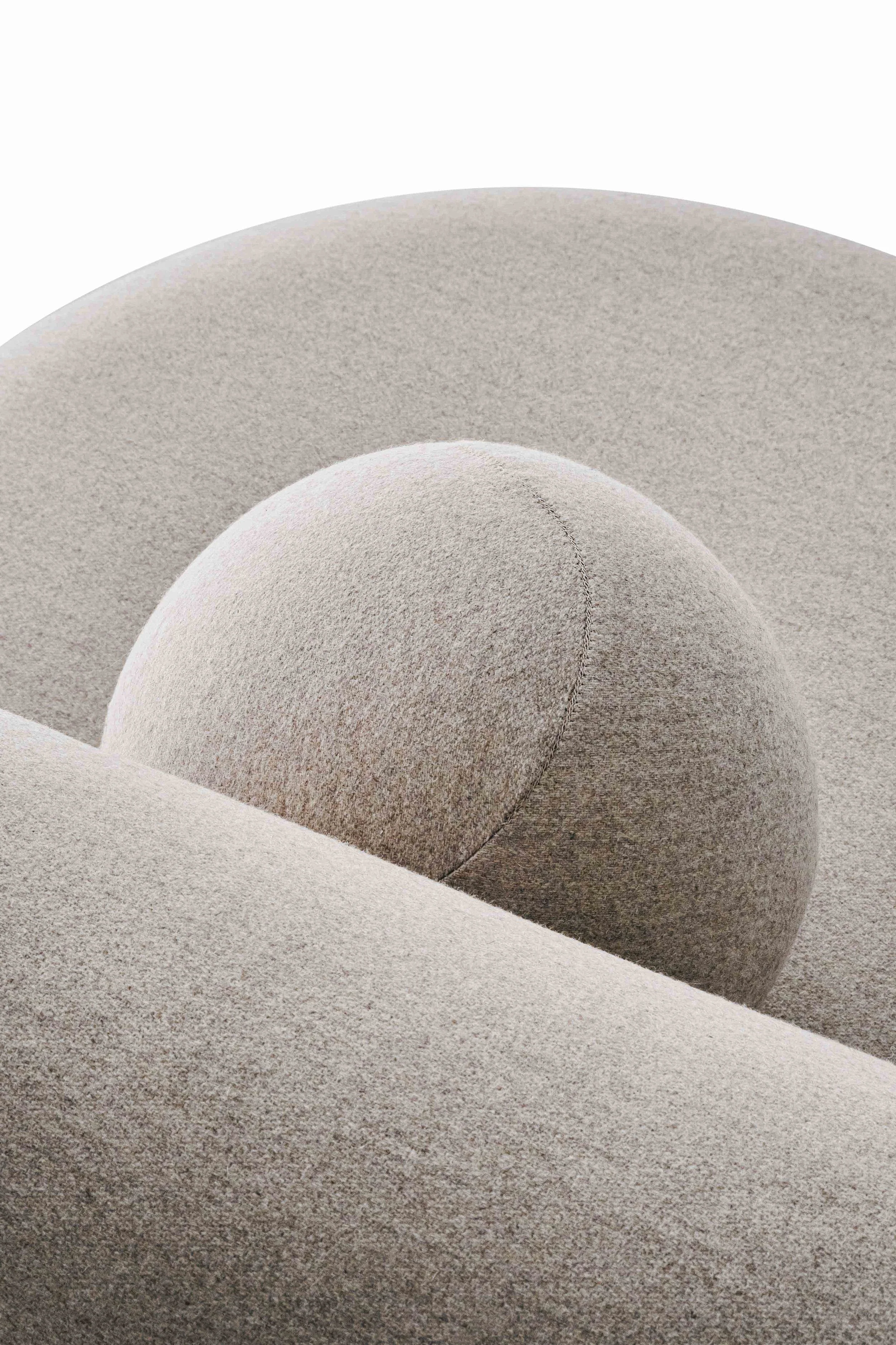 Gropius Small Round Cushion by Noom - Image 4