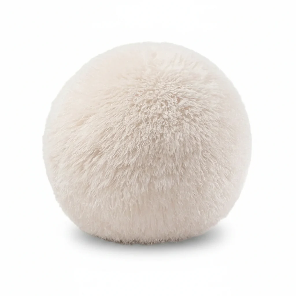 Gropius Small Round Cushion Fluffy Edition by Noom