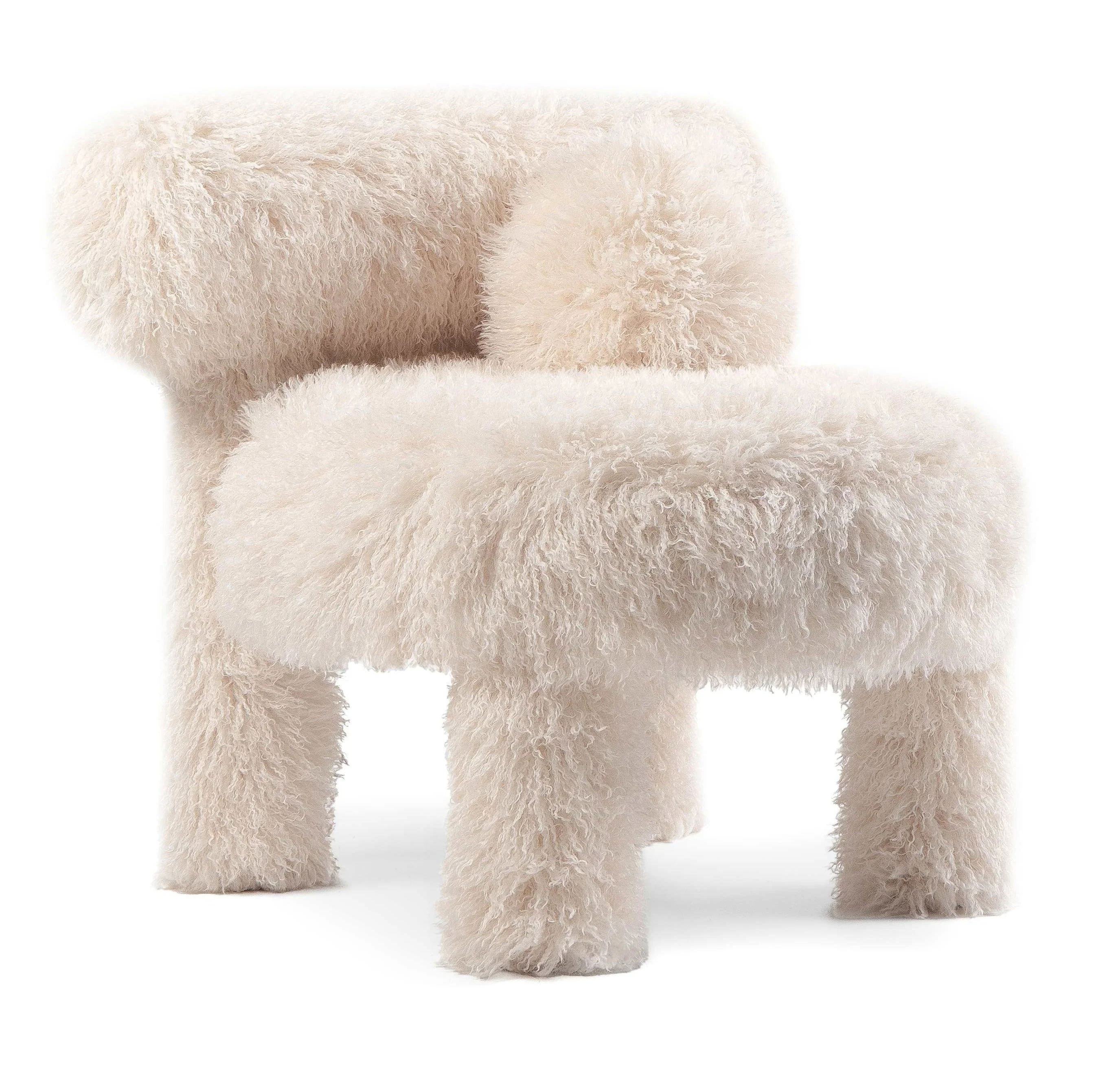 Gropius Small Round Cushion Fluffy Edition by Noom - Image 3