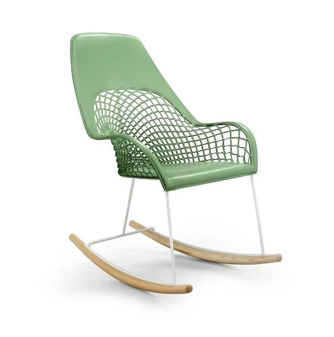 Guapa DNA High Backrest Rocking Chair by Midj