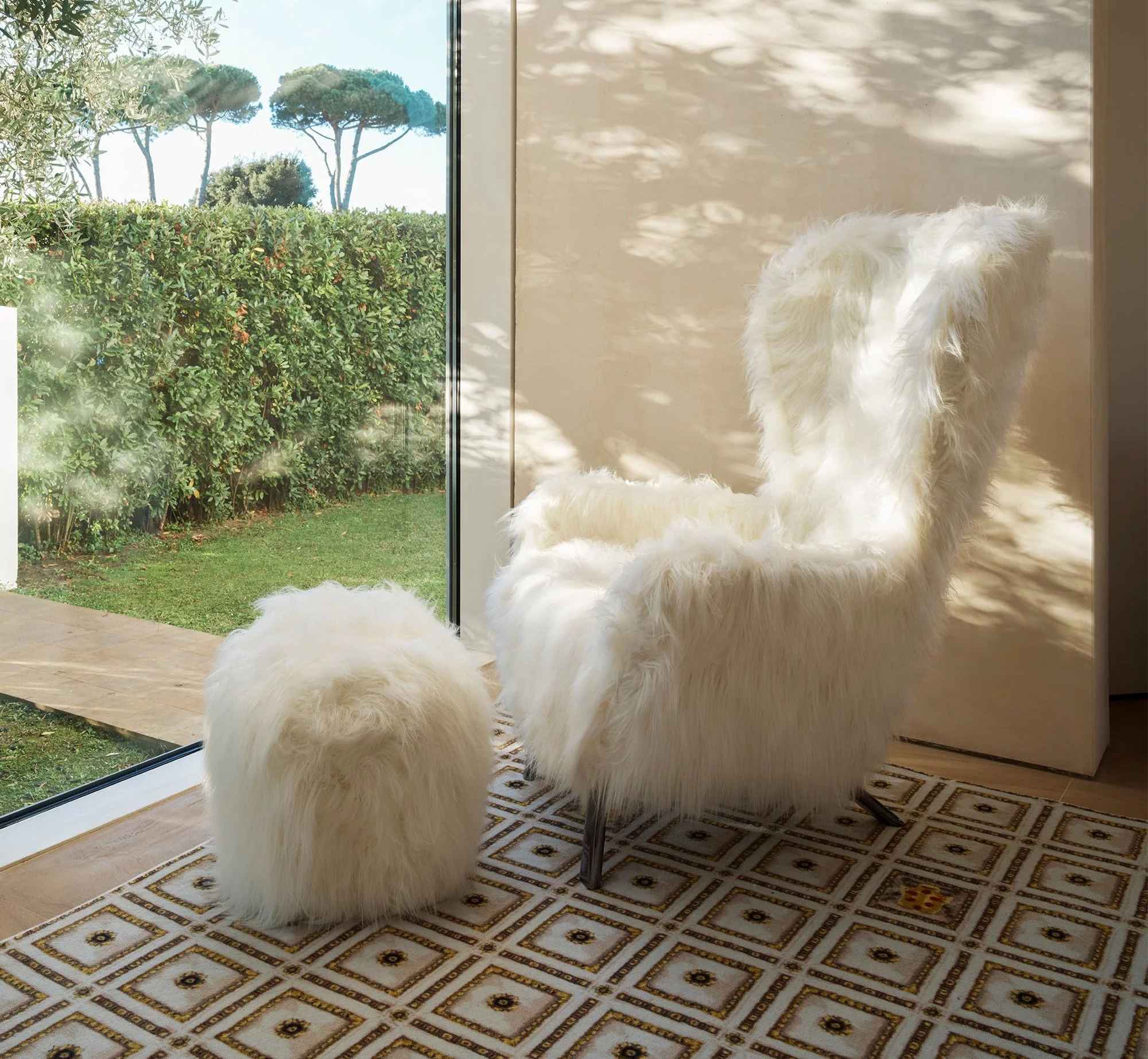 Guelfo Fur Armchair by Opinion Ciatti - Image 6