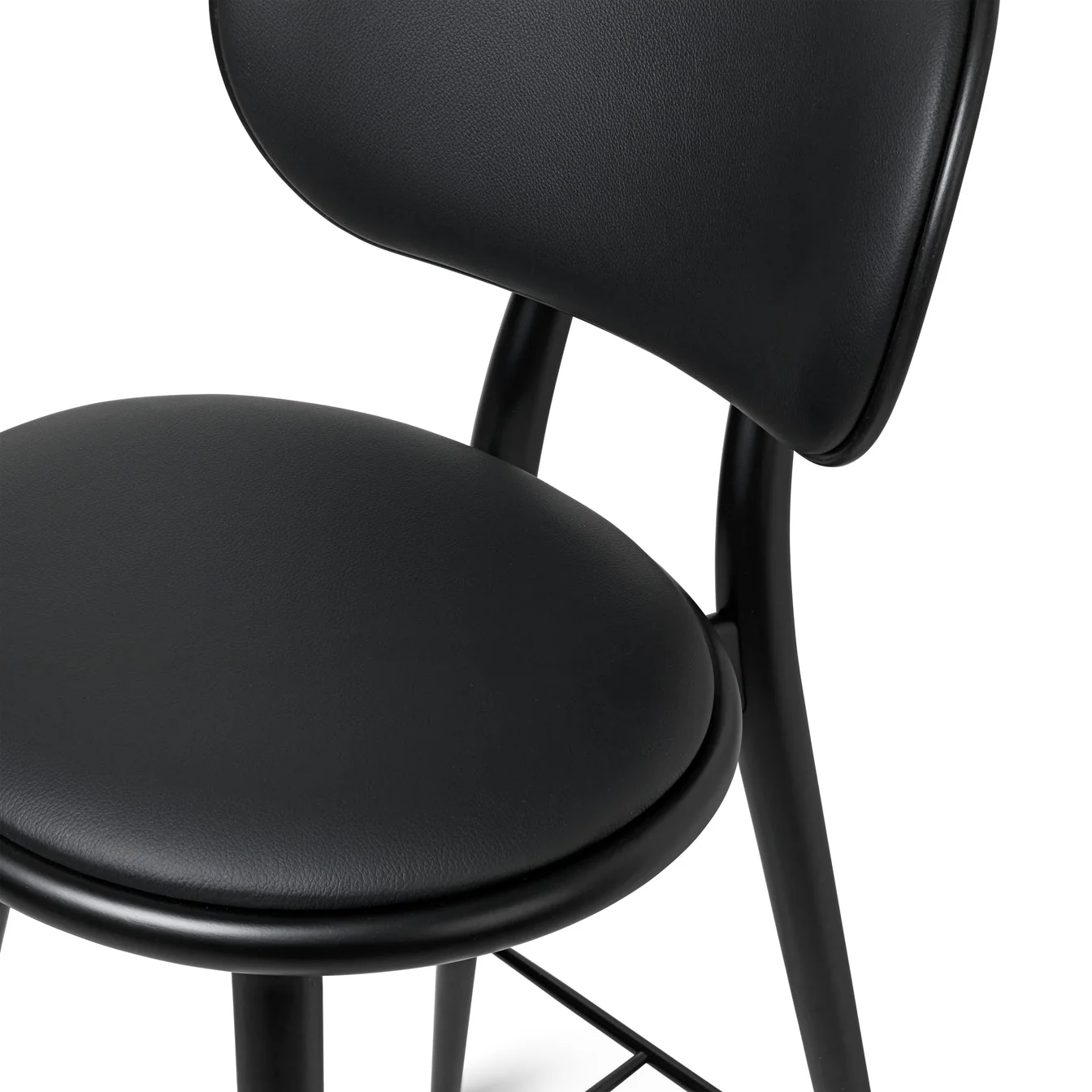 High Stool with Backrest by Mater - Image 10