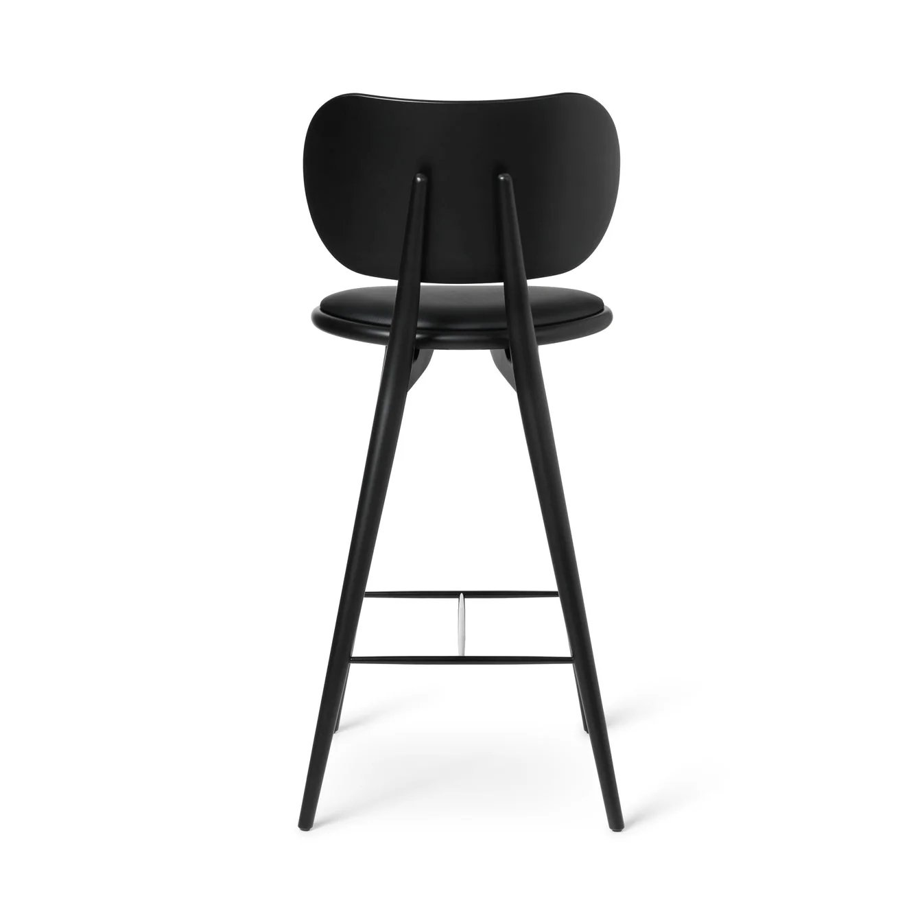 High Stool with Backrest by Mater - Image 6