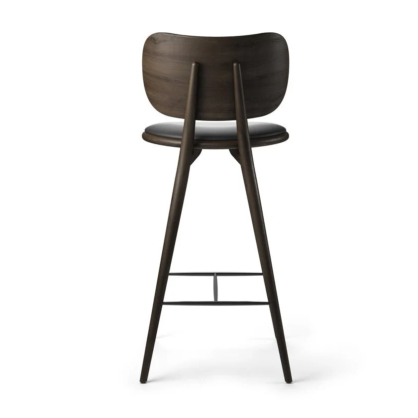 High Stool with Backrest by Mater - Image 8