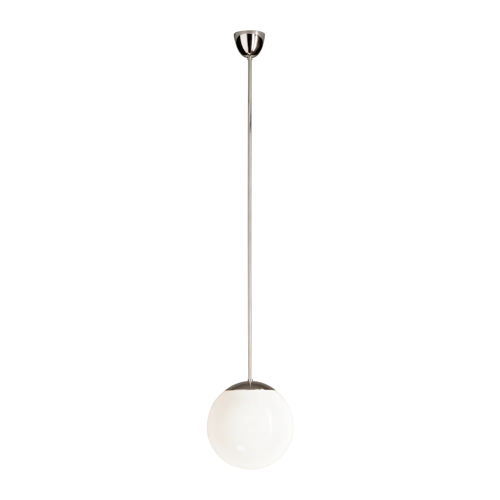 HL 99 Bauhaus Pendant Lamp with Opaline Ball by TECNOLUMEN - Image 4