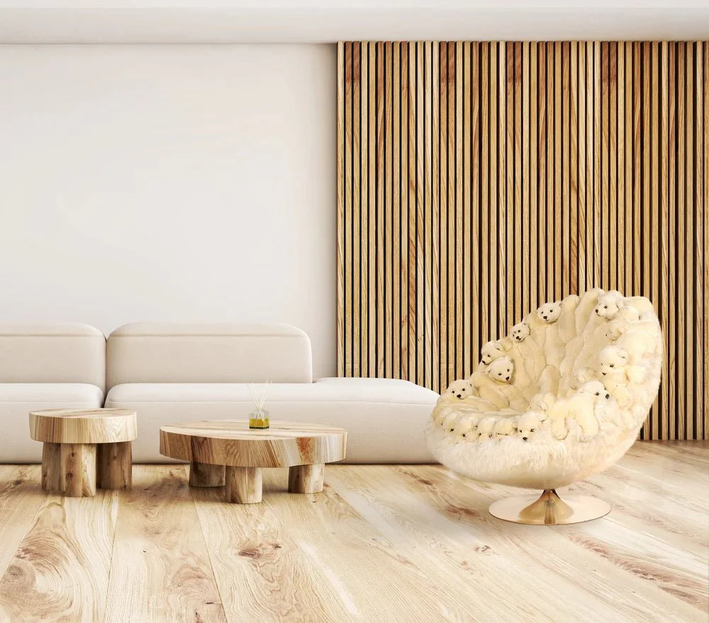 Iceberg Lounge Chair by AP Collection - Image 8