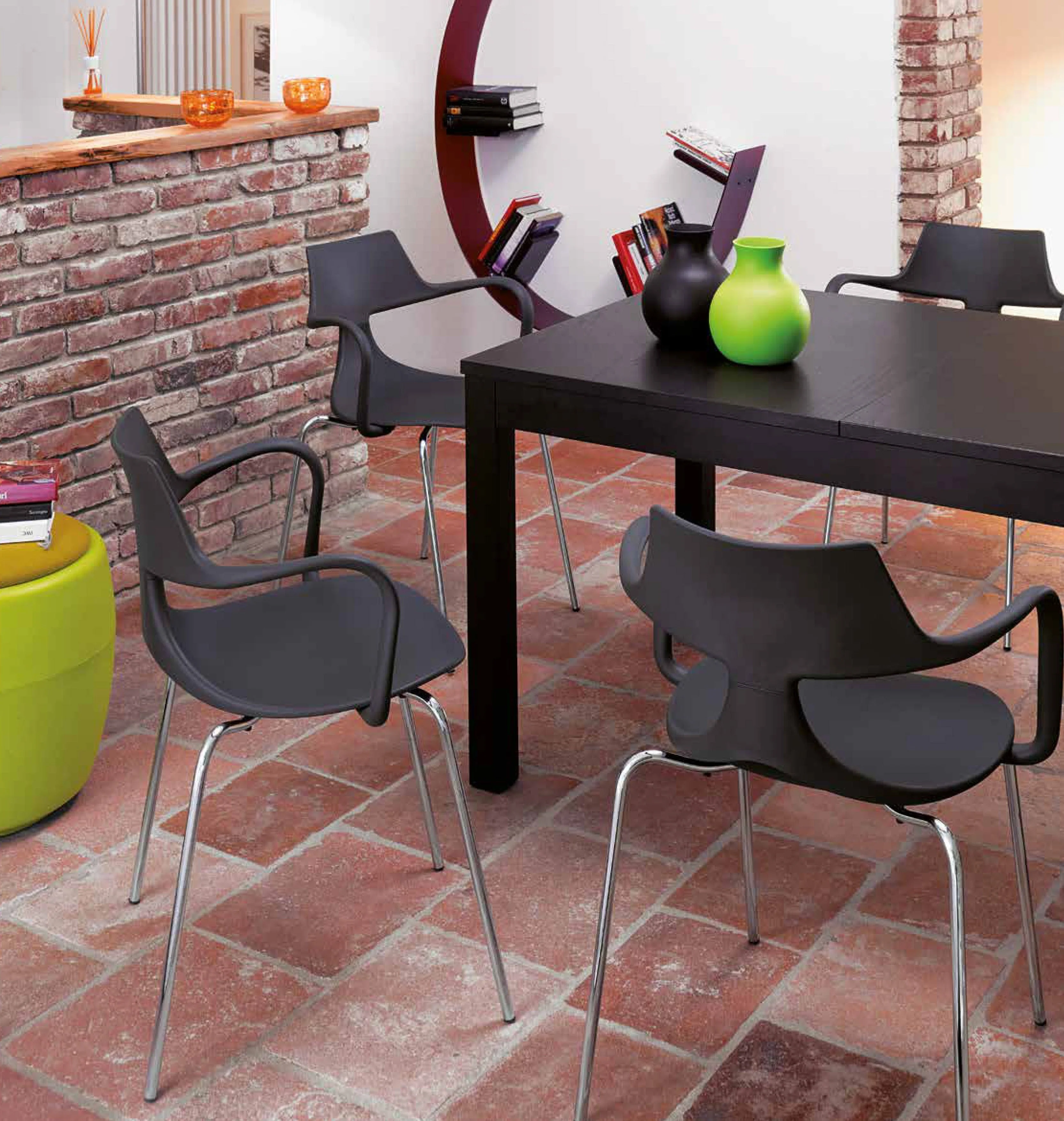 Iron Shark Stackable Armchair by Green - Image 2
