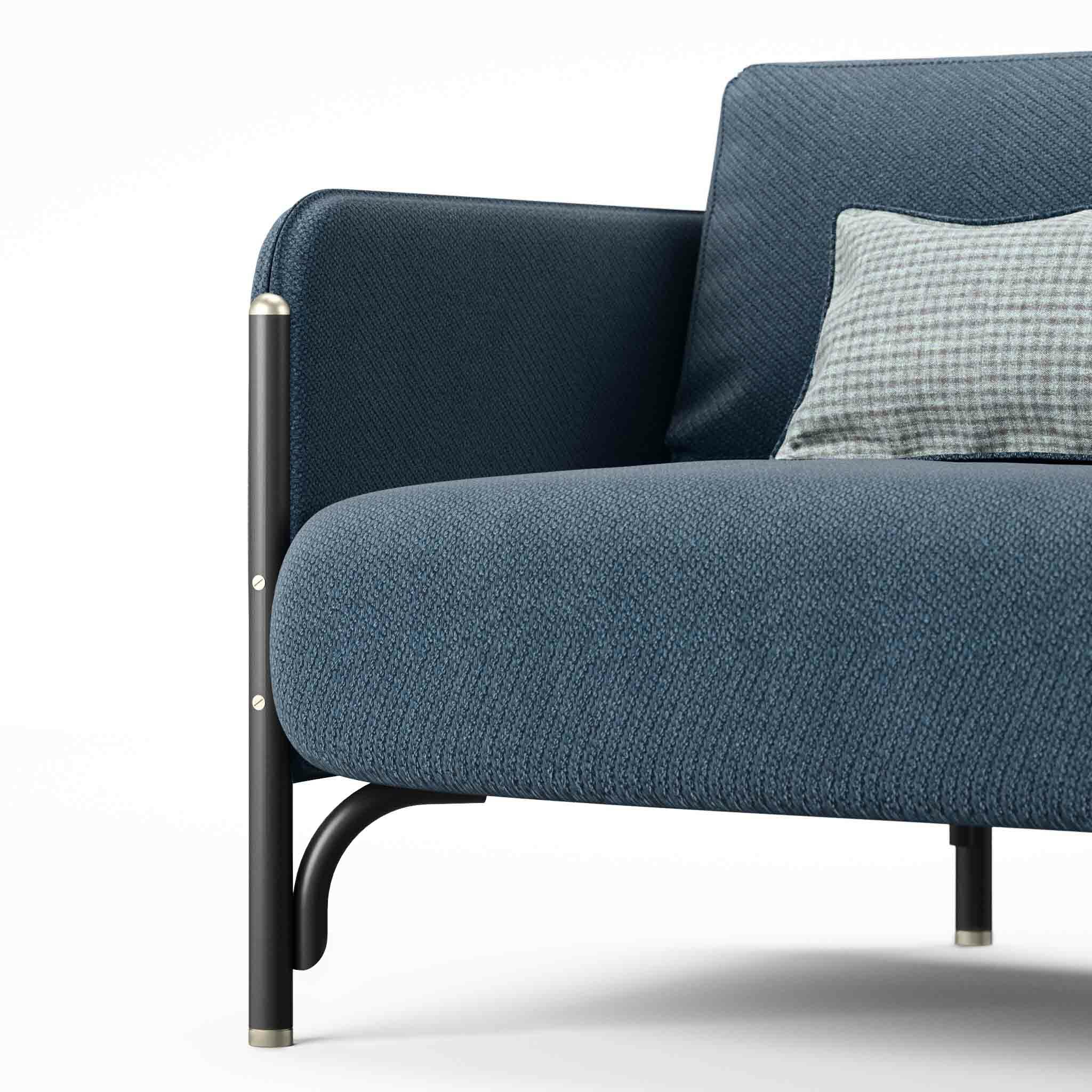 Jannis Three Seat Sofa by GTV - Image 4