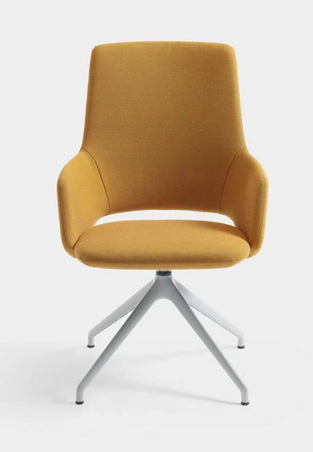 Jima Highback Chair with Swiveling Star Base by Artifort - Image 4
