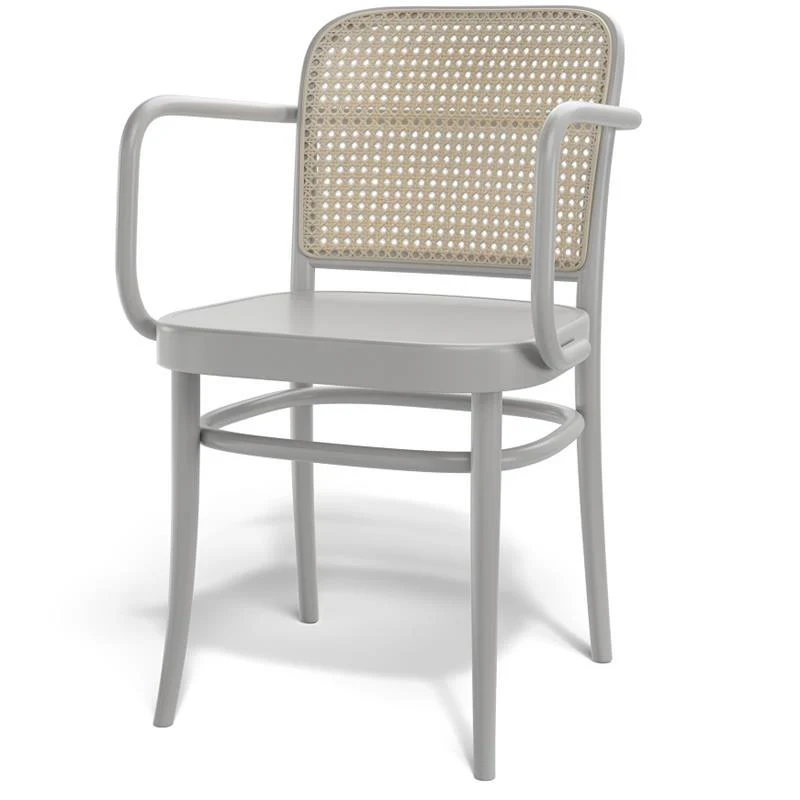 Josef Hoffmann No 811 Bentwood Armchair by Ton - Cane Back - Image 10