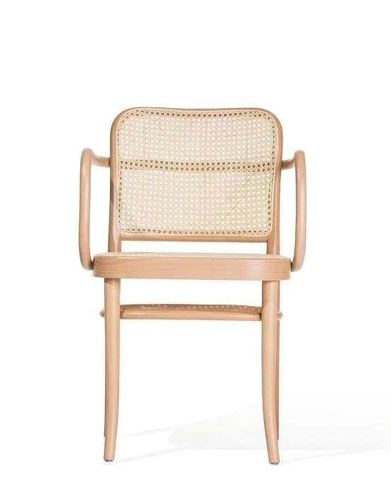 Josef Hoffmann No 811 Bentwood Armchair by Ton - Cane Back - Image 3