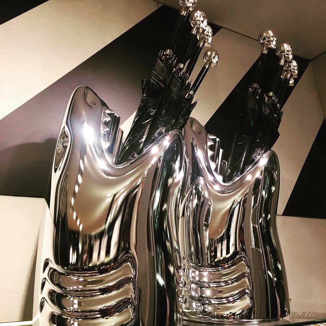 Killer Umbrella Stand Metal Finish by Qeeboo - Image 23