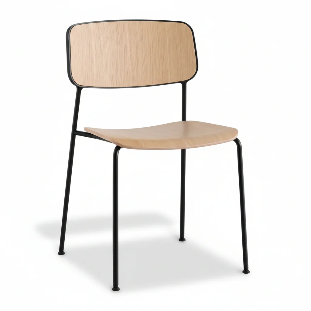 Kisat S410 Stackable Side Chair by Lapalma